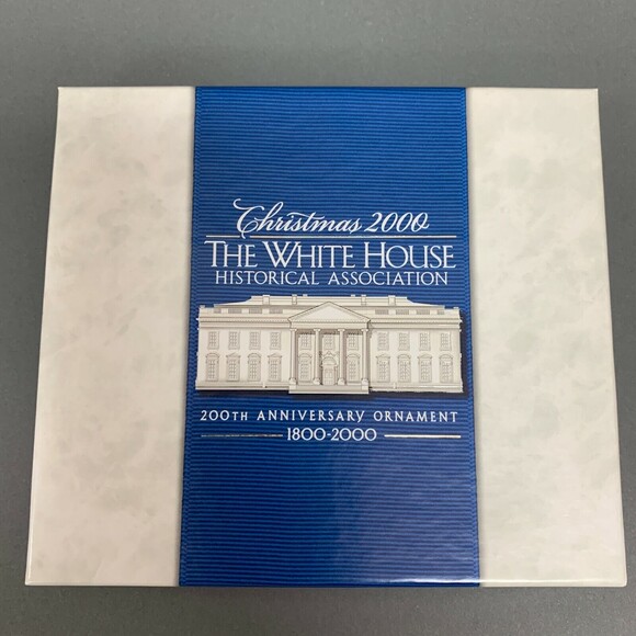 The White House 200th Anniversary Christmas 2000 Ornament Historical Association - Picture 7 of 7